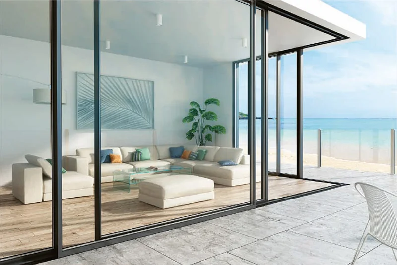 Serramenti in alluminio minimal — Griego Porte