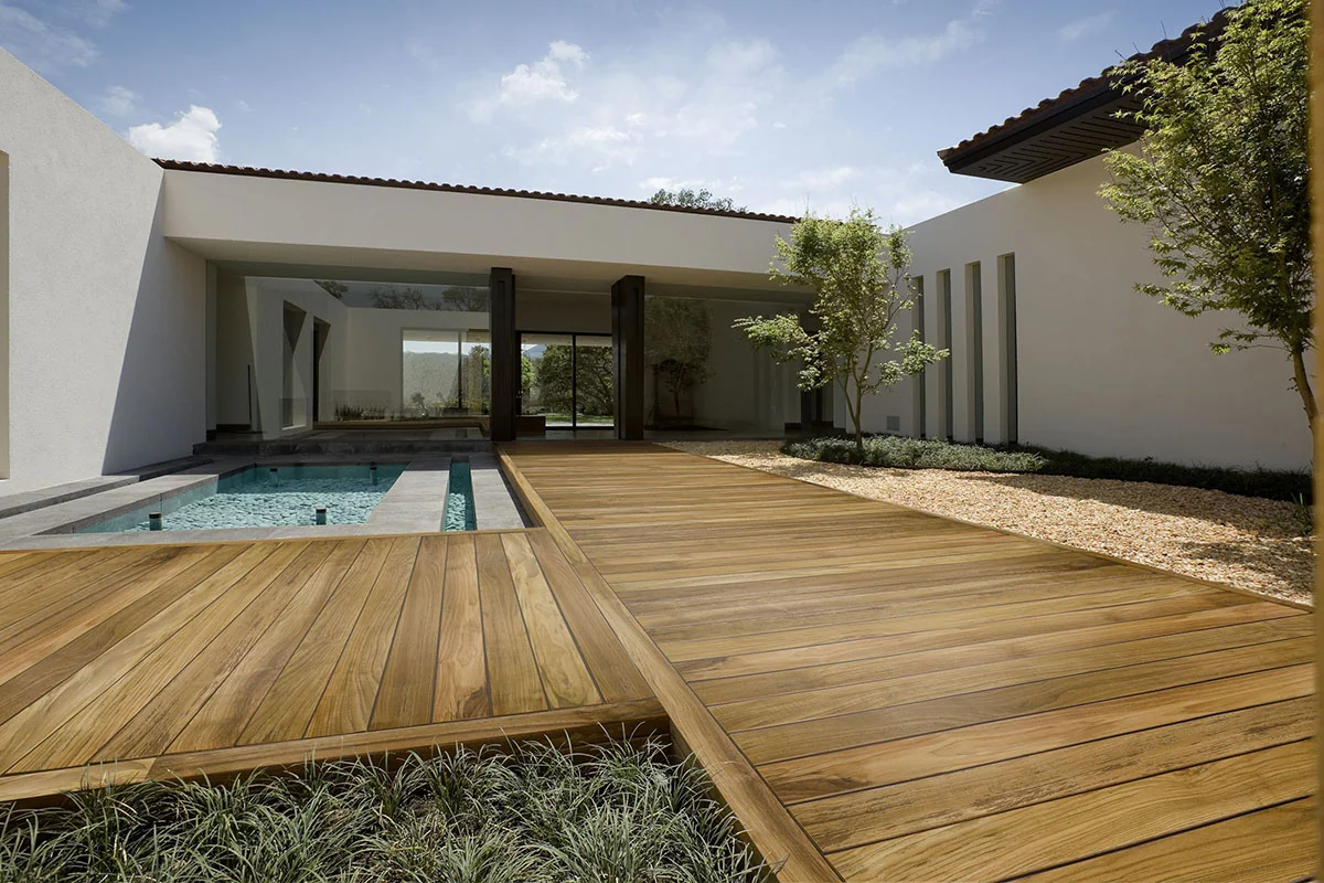 Pavimentazione in parquet — Griego Porte