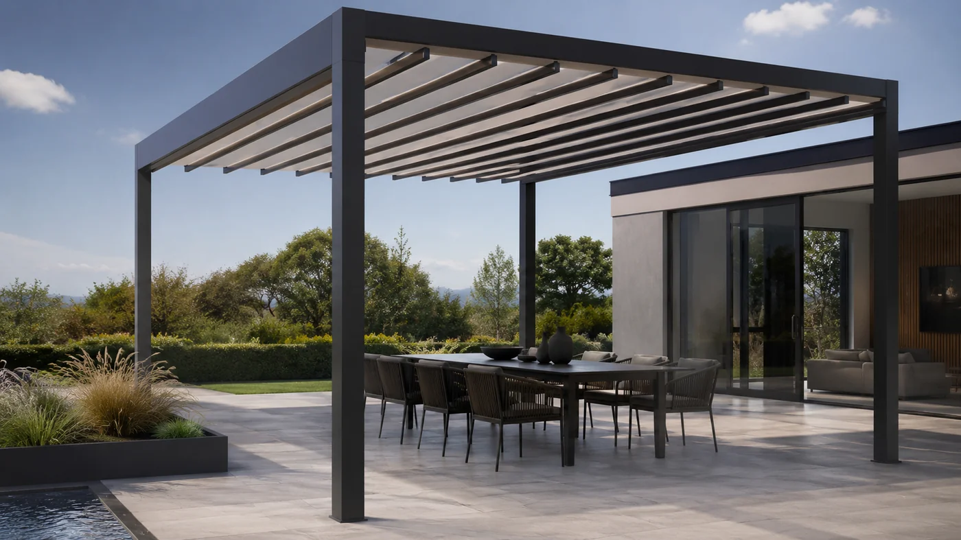 Vetrata per terrazzo — Griego Porte