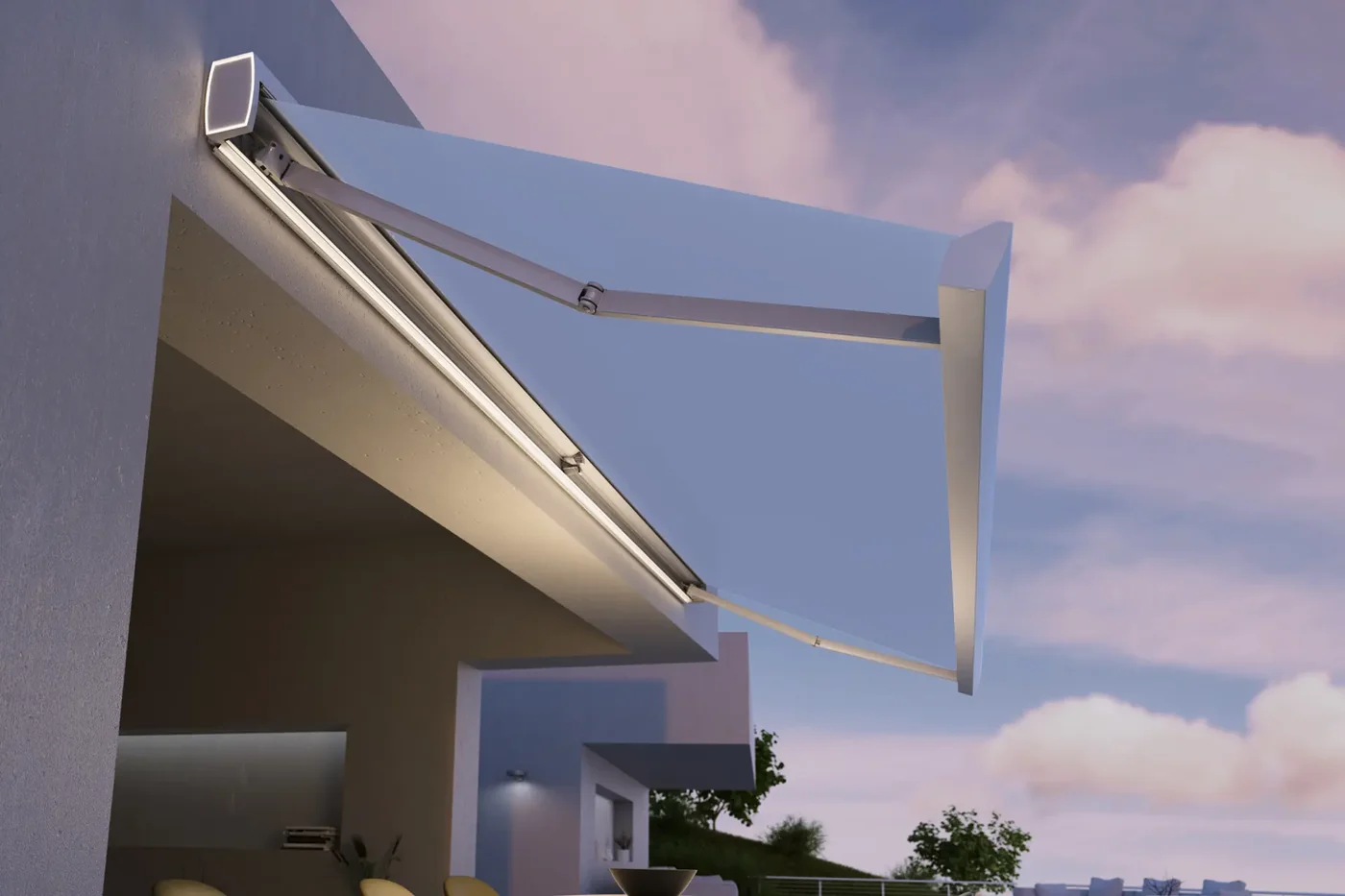 Pergola bioclimatica Specialbox — Griego Porte